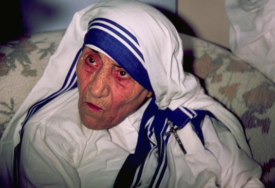 Portrait of Mother Teresa