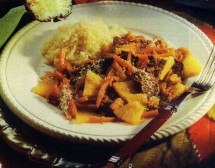 Къри с ананас