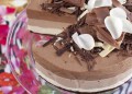 Тройно шоколадова торта
