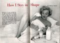 Мерилин Монро: Как поддържам формата си