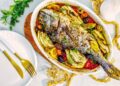 Печена риба по гръцки