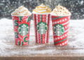 Топъл шоколад със солен карамел и Коледа в Starbucks