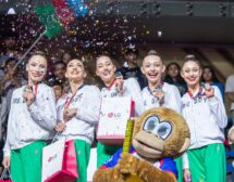 България покори европейския връх в художествената гимнастика