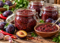 Как да приготвите пикантна аджика от сливи
