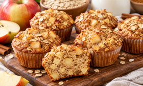 Овесени кексчета с ябълки и кефир: рецепта за здравословно печиво