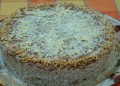 Торта с течен шоколад и маскарпоне