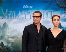 Брад Пит и Анджелина Джоли минаха по синия килим на „Господарка на злото“ в Лондон