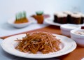Салата с булгур и моркови